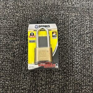 Brinks Solid Brass 50mm Resettable Combination Padlock with 2in Shackle